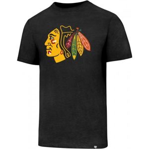 47 NHL CHICAGO BLACKHAWKS CLUB TEE černá XL - Pánské triko