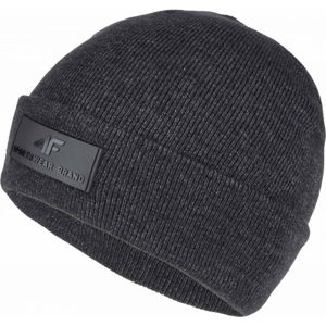 4F CAP tmavě šedá M - Zimní čepice