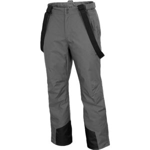 4F MEN´S SKI TROUSERS Pánské lyžařské kalhoty, šedá, veľkosť XL