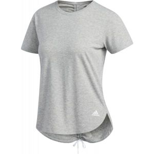 adidas ADAPT LENGTH T šedá L - Dámské tričko