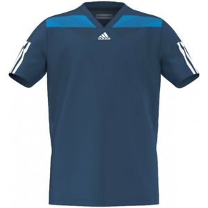 adidas B BARR SEMIFIT modrá 164 - Dětské tenisové triko