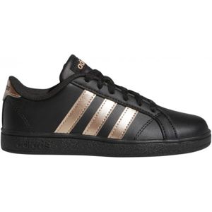 adidas BASELINE K černá 35 - Dětské boty