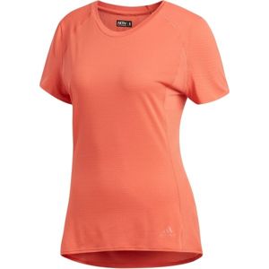 adidas FR SN SS TEE W oranžová L - Běžecké triko