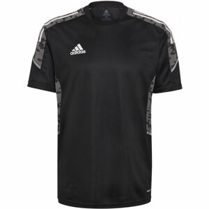 adidas CONDIVO 21 JERSEY Pánský fotbalový dres, černá, veľkosť XL