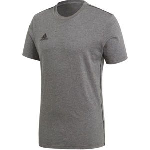 adidas CORE18 TEE šedá XL - Pánské tričko