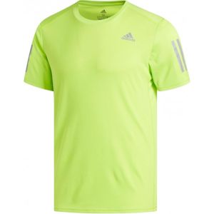 adidas RESPONSE TEE M žlutá M - Pánské běžecké triko