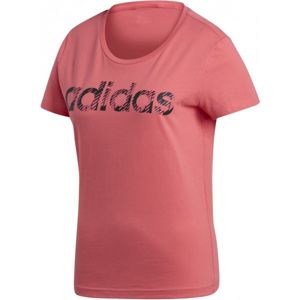 adidas W COM MS T růžová XL - Dámské triko