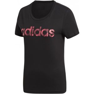 adidas W COM MS T černá S - Dámské triko