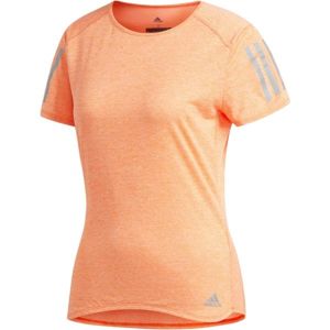 adidas RESPONSE TEE W oranžová XL - Dámské běžecké triko