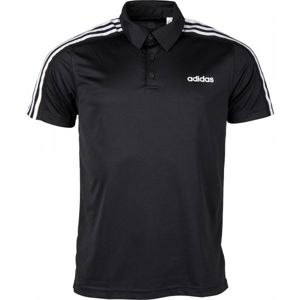 adidas DESIGN2MOVE 3S POLO černá 2XL - Pánské tričko