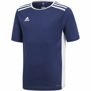 adidas ENTRADA 18 JSYY Tmavě modrá 128 - Chlapecký fotbalový dres