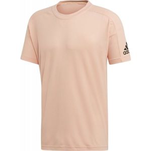 adidas ID STADIUM TEE světle růžová L - Pánské tričko