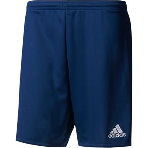 adidas PARMA 16 SHORT JR Juniorské fotbalové trenky, Tmavě modrá,Bílá, velikost 128