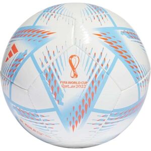 adidas AL RIHLA CLUB Fotbalový míč, bílá, velikost 5