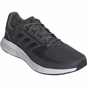 adidas RUNFALCON 2.0 Pánská běžecká obuv, tmavě šedá, velikost 42 2/3