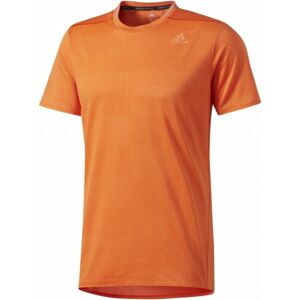 adidas SUPERNOVA TEE M oranžová S - Pánské sportovní tričko