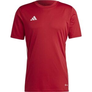 adidas Pánský fotbalový dres Pánský fotbalový dres, červená, velikost S