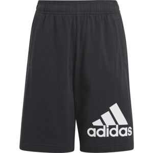 adidas U BL SHORT Juniorské šortky, černá, velikost 128