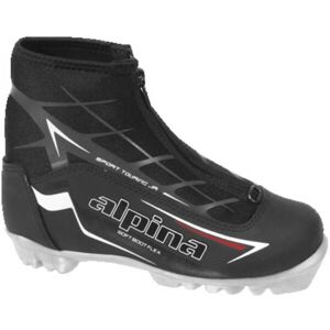 Alpina SPORT TOUR JR Dětská obuv na běžecké lyžování, černá, veľkosť 37