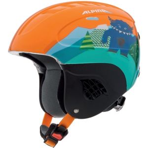 Alpina Sports CARAT oranžová (48 - 52) - Dětská lyžařská helma