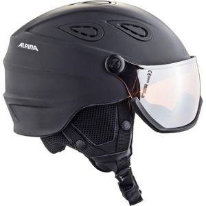 Alpina Sports GRAP VISOR 2.0 HM černá (57 - 61) - Unisex lyžařská helma