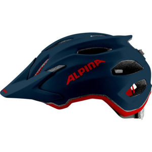 Alpina Sports CARAPAX JR Cyklistická helma, Tmavě modrá, velikost (51 - 56)