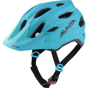 Alpina Sports CARAPAX JUNIOR Juniorská cyklistická helma, Tyrkysová, velikost (51 - 56)