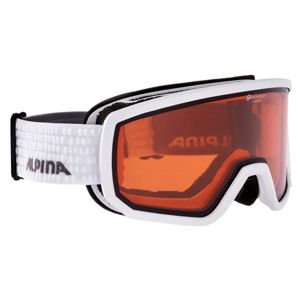 Alpina Sports SCARABEO QH bílá NS - Lyžařské brýle