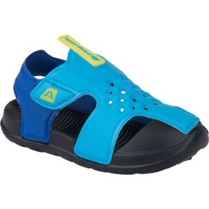 ALPINE PRO GLEBO Dětské sandály, Modrá,Černá,Žlutá, velikost 29