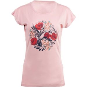 ALPINE PRO MAKIA růžová XL - Dámské triko