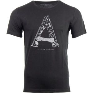 ALPINE PRO TITAN černá XXL - Pánské triko