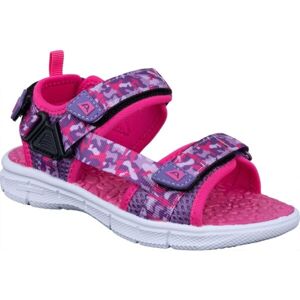 ALPINE PRO TIRSO Dětská letní obuv, růžová, velikost 29