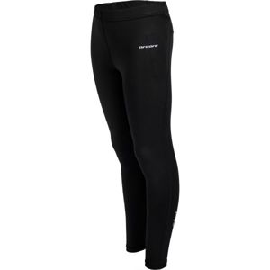 Arcore ELEMON Dětské běžecké kalhoty, Černá,Bílá, velikost 128-134