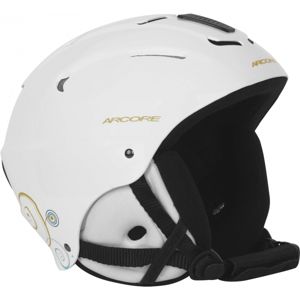 Arcore MIGHTY bílá (52 - 56) - Lyžařská helma