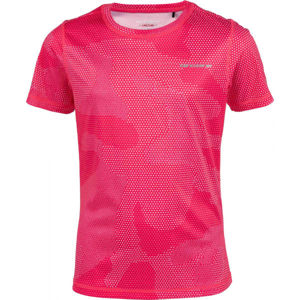 Arcore GIANA Dívčí běžecké triko, Růžová,Stříbrná, velikost 152-158