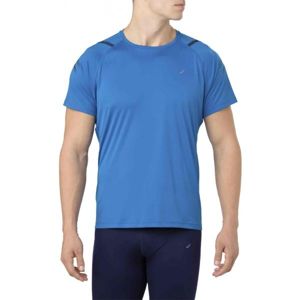 Asics ICON SS TOP modrá S - Pánské běžecké triko