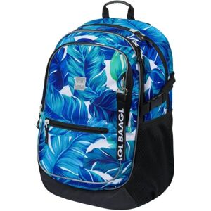 BAAGL CORE BACKPACK MONSTERA Školní batoh, modrá, veľkosť UNI