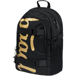 BAAGL SKATE BACKPACK GOLD Školní batoh, černá, velikost