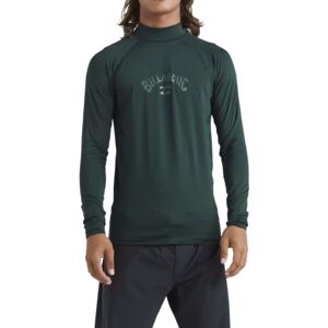 Billabong ARCH WAVE PF Pánské triko do vody, tmavě zelená, velikost