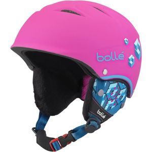 Bolle B-FREE růžová (53 - 57) - Dětská sjezdová helma
