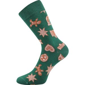 Boma N03058 S-PATTE zelená 43 - 46 - Vánoční ponožky