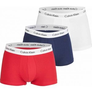 Calvin Klein 3 PACK LO RISE TRUNK Pánské boxerky, černá, velikost L