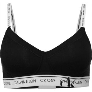 Calvin Klein FADED GLORY-LGHT LINED BRALETTE Dámská podprsenka, černá, veľkosť XS