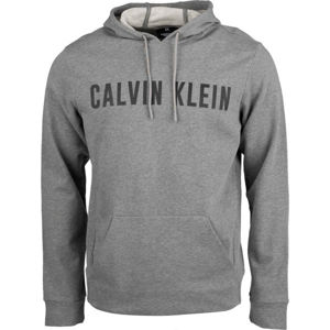 Calvin Klein HOODIE šedá L - Pánská mikina