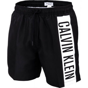 Calvin Klein MEDIUM DRAWSTRING černá S - Pánské koupací šortky