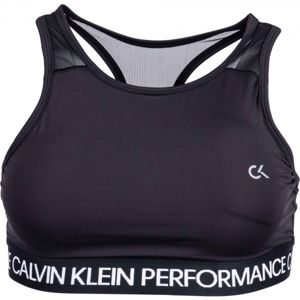 Calvin Klein MEDIUM SUPPORT BRA černá L - Dámská sportovní podprsenka