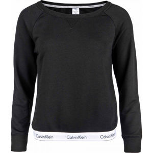 Calvin Klein TOP SWEATSHIRT LONG SLEEVE Dámská mikina, černá, velikost M