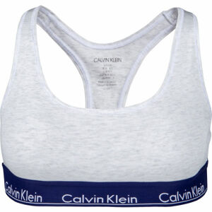 Calvin Klein BRALETTE Dámská podprsenka, šedá, velikost M
