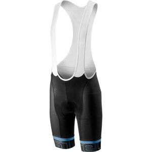 Castelli VOLO BIBSHORT bílá XL - Pánské cyklistické kalhoty s laclem