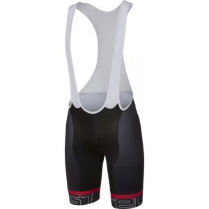 Castelli VOLO BIBSHORT černá XL - Pánské cyklistické kalhoty s laclem